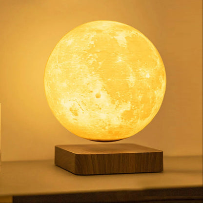 MoonFly - מנורת הירח המרחפת